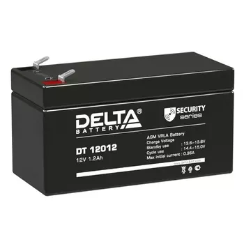 Аккумулятор Delta DT 12012 (AGM, 12в, 1.2 Ач, страна изготовления Китай)