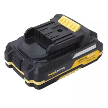 Аккумулятор Hanskonner HBP2002, 18 В, 1BatterySystem, 2.0 Ач, USB-разъем