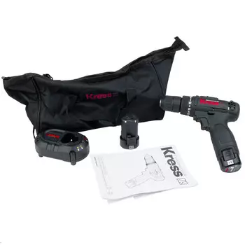 Аккумуляторная дрель-шуруповерт Kress KU200.1 12В