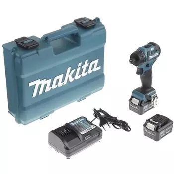 Аккумуляторная дрель-шуруповерт Makita DF032DWME CXT (2xАКБ 12 В, 4 Ач, ЗУ, кейс)