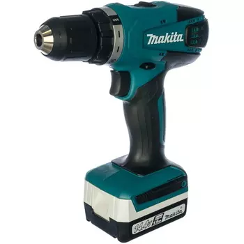 Аккумуляторная дрель-шуруповeрт Makita DF347DWLE (фонарь, напряжение 14.4 в, тип li-ion)