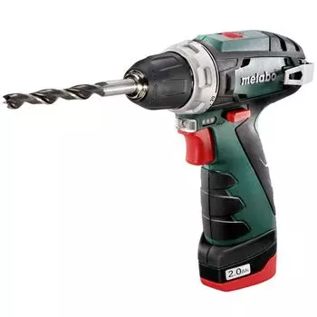 Аккумуляторная дрель-шуруповерт Metabo PowerMaxx BS Basic 600984000 (2 Ач, напряжение аккумулятора 12 В)
