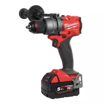 Аккумуляторная дрель шуруповерт Milwaukee M18 FDD3-502X 4933479863, 2х18В, 5А*ч, Li-Ion, 158Н*м, 500/2100 об./мин., кейс