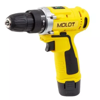 Аккумуляторная дрель-шуруповерт Molot MBD 1213-1 Li MBD12131Li0029, в коробке