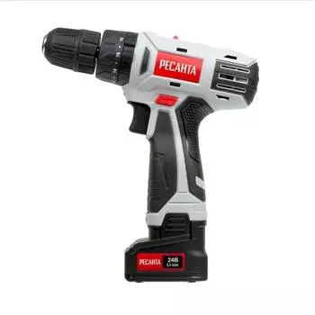 Аккумуляторная дрель-шуруповерт Ресанта ДА-24-2ЛК-У 75/14/8