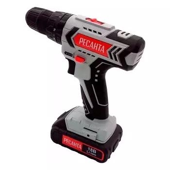 Аккумуляторная дрель-шуруповерт Ресанта ДА-24-2ЛК 75/14/7