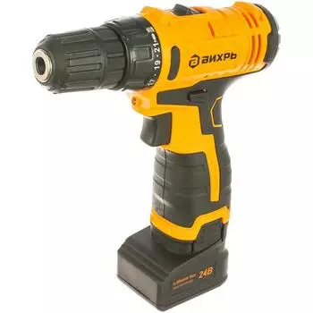 Аккумуляторная дрель-шуруповерт Вихрь ДА-24Л-2К 72/14/18