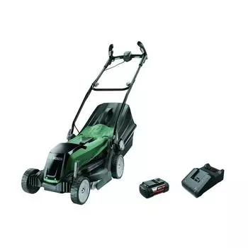Аккумуляторная газонокосилка без проводов Bosch EasyRotak 36-550 0.600.8B9.B00 (ширина скашивания 37 см, вес 15 кг, литий ионный акк)