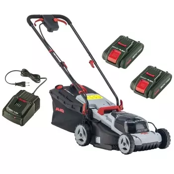 Аккумуляторная газонокосилка с двумя аккумуляторами Al-Ko 34.8 Li Easy Flex 113540 (несамоходная, напряжение 20В)