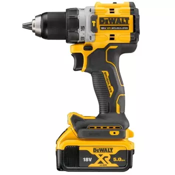 Аккумуляторная ударная дрель-шуруповерт DeWalt DCD805P2T б/щет., 2х18В XR Li-Ion, 5 А*ч, 90 Н*м, з/у, кейс TSTAK