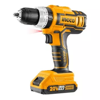 Аккумуляторная ударная дрель-шуруповерт INGCO CIDLI20031