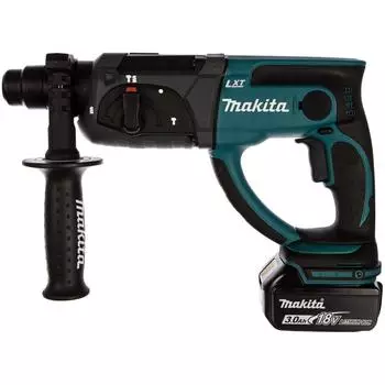 Аккумуляторный перфоратор Makita DHR202RF (патрон SDS-Plus, макс диаметр сверления 20 мм, 3 режима)