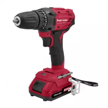 Аккумуляторный шуруповерт Энергомаш ДШ1-20Л, Гарант, 1BatterySystem