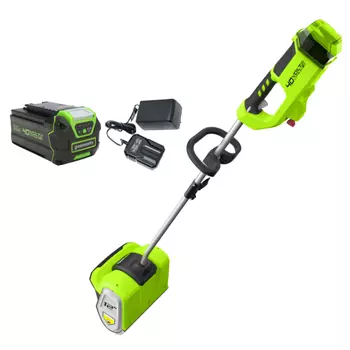 Аккумуляторный снегоуборщик Greenworks 2600807UB 40В (АКБ 4А*ч и ЗУ)
