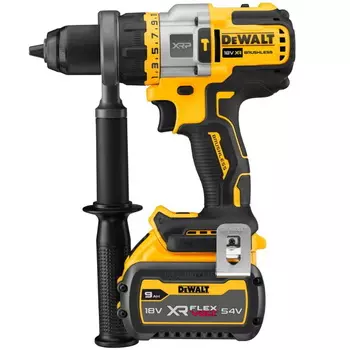 Аккумуляторный ударный шуруповерт DeWalt DCD999X1-QW FLEXVOLT ADVANTAGE б/щет. 18В XR, 9А*ч, 127 Н*м, 3 скор., кейс TSTAK