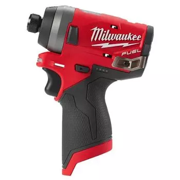 Аккумуляторный винтоверт под биты Milwaukee M12 FID-0 Fuel 4933459822 (импульсный, питание 12v, вес 1 кг)