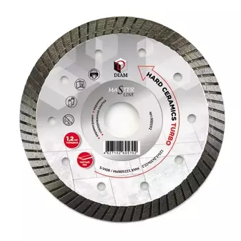Алмазный диск Diam Hard Ceramics Turbo Master Line 000592 (125x1.2x10x22.2 мм)