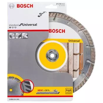 Алмазный диск для сухой резки Bosch Stf Universa 2.608.615.065 (230x22,2 мм)