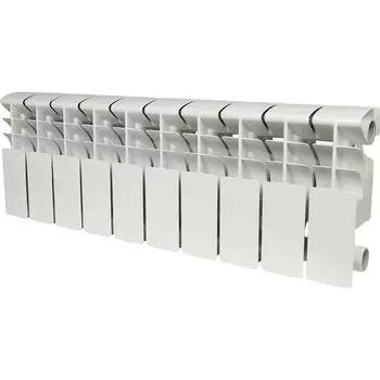 Алюминиевый радиатор Rommer Plus 200, 10 секций