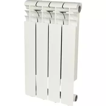 Алюминиевый радиатор Rommer Profi 500, 4 секции