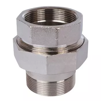 Американка Stout SFT-0045-000002 ВН, 2”, никелированное, уплотнение под гайкой по плоскости