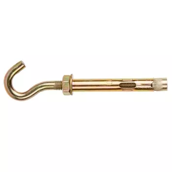 Анкер с крюком Starfix SM-95677-100, М6х8х45 мм (100 шт в картонной упаковке)