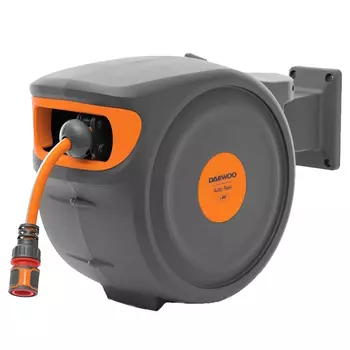 Автоматическая катушка со шлангом Daewoo DWR 3015, 15 м