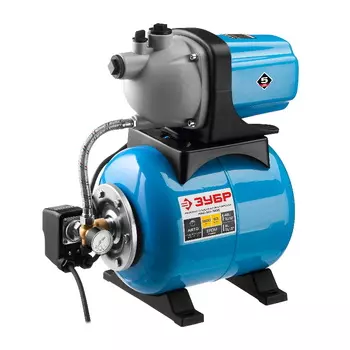 Автоматическая насосная станция Зубр НАС-М3-1200 1200 Вт, бак 20 л