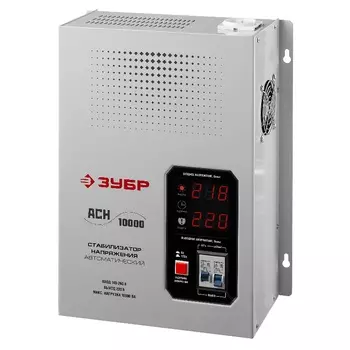 Автоматический стабилизатор напряжения Зубр Профессионал АСН-10000 59387-10