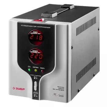 Автоматический стабилизатор напряжения Зубр Профессионал АСН-2000-1-Ц 59375-2