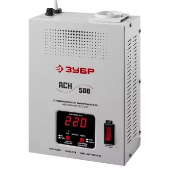 Автоматический стабилизатор напряжения Зубр Профессионал АСН 500 59381-0.5