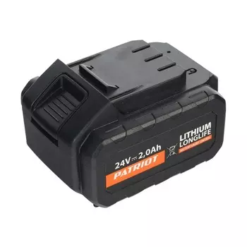 Батарея аккумуляторная Patriot 180201104 для шуруповертов BR 241Li /h (Li-ion, 2,0 Ач, 24В)