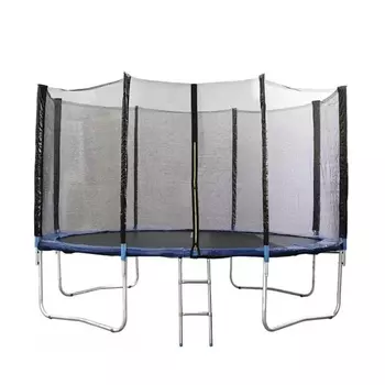 Батут с защитной сеткой и лестницей Arizone 80-120400, 366х85 см