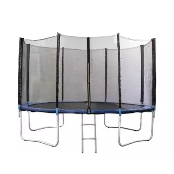 Батут с защитной сеткой и лестницей Arizone 80-130400, 396.5х85 см