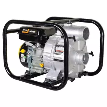Бензиновая мотопомпа Huter MPD-80 OHV для дренажа вод из канализации (допустимый диаметр частиц 5мм)