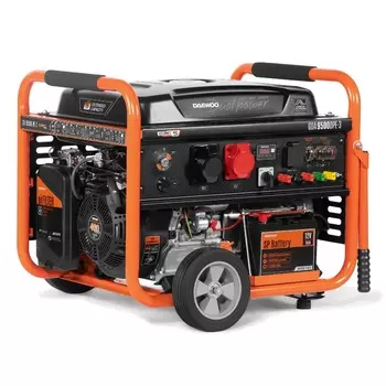 Бензиновый генератор Daewoo GDA 9500DPE-3 с функцией Dual Power