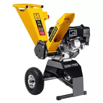 Бензиновый садовый измельчитель Steher GSR-750 (50 мм, задние колеса, уровень шума 98 дБ)
