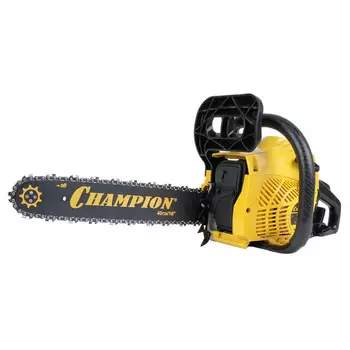 Бензопила Champion 237-16"-3/8-1.3-56 A237-16, в подарок масло д/цепи, свеча зажигания, смазка универсальная, цепь