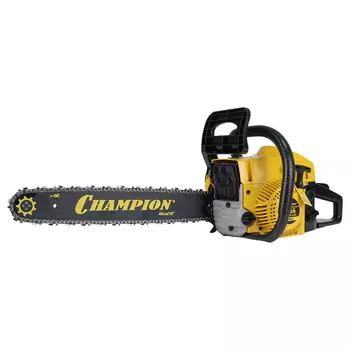 Бензопила Champion 256-18 + ПОДАРОК (масло для цепи, масло для 2-х тактного двигателя, цепь, свеча)
