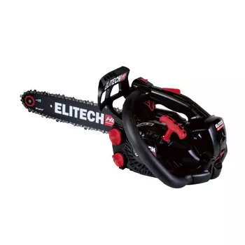 Бензопила Elitech CS 2514T, 25см3,1.2л.с., шина 30 см, шаг-3\8", паз-1.1мм, 2.6 кг