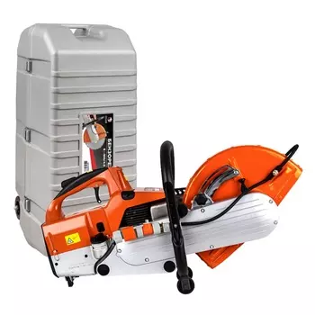 Бензорез Diam EX-350/4,0 K 630066 (3 кВт/4 л.с., 65 см3, 350 мм, глубина реза 115 мм) + кейс на колесах