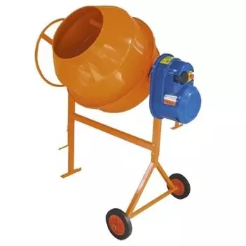 Бетономешалка Лебедянь СБР-150А.3/200В, объем раствора 80 л, вес 71 кг