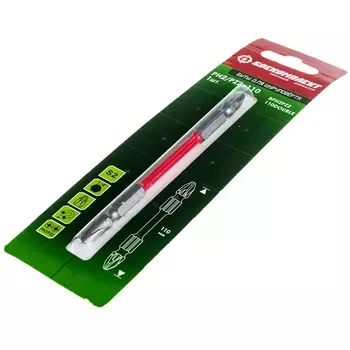 Бита двусторонняя Боекомплект BPH2PZ2-110DOUBLE, PH2хPZ2х110 мм