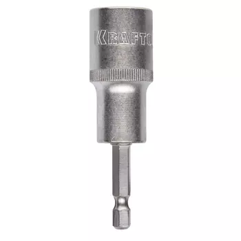 Бита Kraftool 26396-17 с торцевой головкой, удлиненная, Cr-V, хвостовик E 1/4", 17мм