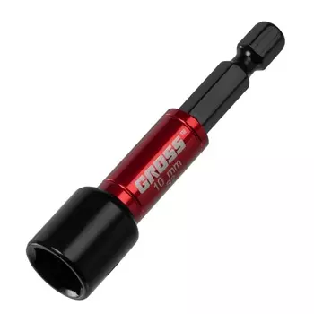 Бита с торцевой головкой Gross 11619 (магнитная, Nut-Driver, 10 мм, S2)