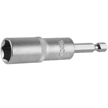Бита с торцовой головкой, удлиненная Kraftool 26396-13, Cr-V, хвостовик E 1/4", 13 мм