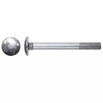 Болт мебельный Starfix SMZ1-91788-10, М6х25 мм с квадратом, DIN 603 (10 шт в зип-локе)