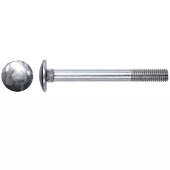 Болт мебельный Starfix SMZ1-91793-10, М6х30 мм, с квадратом, DIN 603 (10 шт в зип-локе)