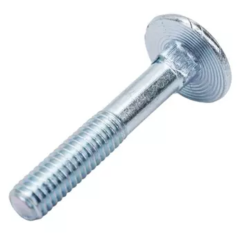 Болт мебельный Starfix SMZ1-91798-10, М6х35 мм, с квадратом, DIN 603 (10 шт в зип-локе)