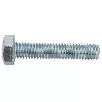 Болт шестигранный Starfix SMC1-13483-100, М6х30 мм, цинк, класс прочности 5.8, DIN 933, 100 шт.